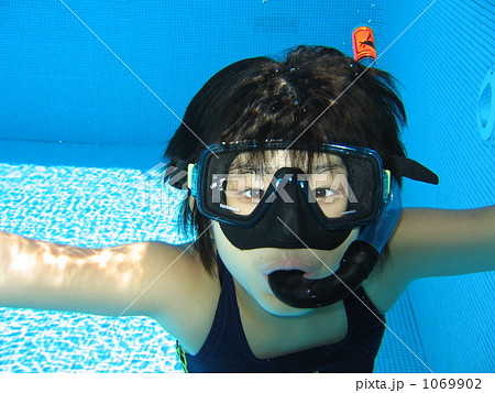 プールにて。 1069902