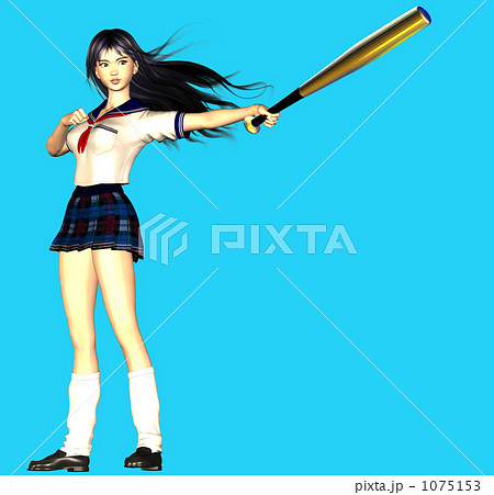 予告ホームラン04のイラスト素材