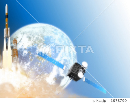ロケット-通信衛星 1078790