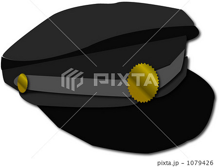 昭和を感じる学生帽のイラスト素材