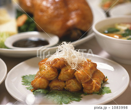 湯葉包み揚げの甘酢あんかけ 1083998