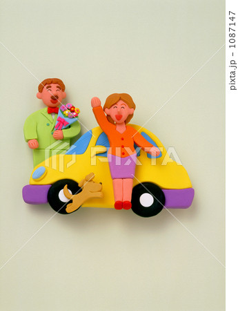 お祝い訪問夫婦 1087147