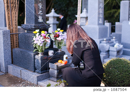 墓参り 1087504