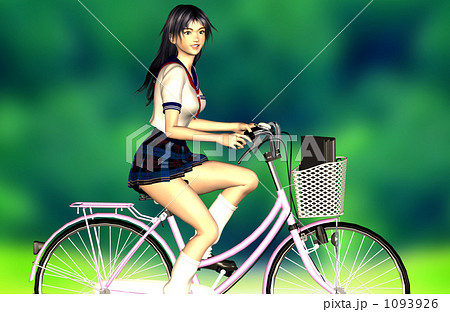 自転車06のイラスト素材 [1093926] - PIXTA
