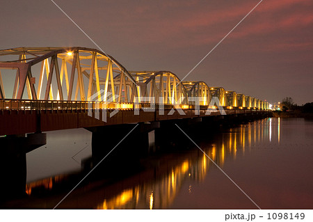 阿賀野川と松浜橋 阿賀野川と松浜橋 1098149