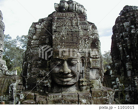世界遺産 アンコール バイヨン寺院 世界遺産 アンコール バイヨン寺院 1101015