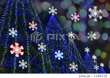 クリスマスイルミネーション クリスマスイルミネーション 1106226
