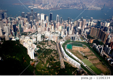 香港上空からの撮影(ハッピーバレー~銅鑼湾) 香港上空からの撮影(ハッピーバレー~銅鑼湾) 1106334
