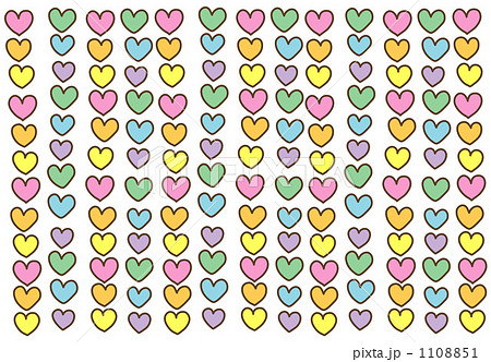 ハート模様 1108851
