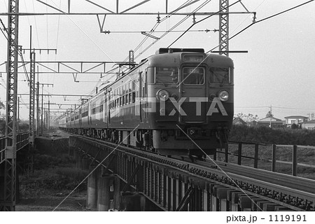 鉄道　国鉄・上越線　１６５系急行ゆけむり8号+草津8号 昭和57年 1119191