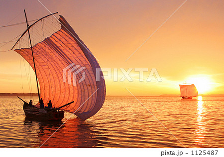 帆引き船 帆引き船 1125487