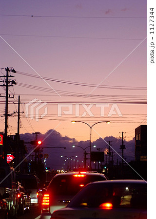 テールライト 交通イメージ テールライト 交通イメージ 1127344