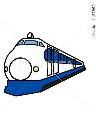新幹線 乗り物 鉄道のイラスト素材