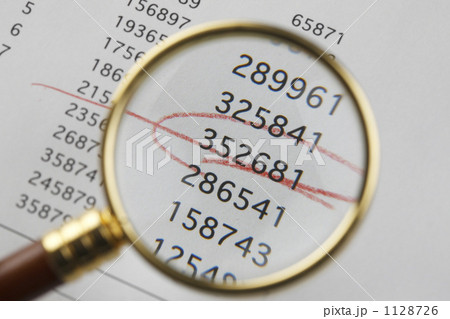 売上げの数字 1128726