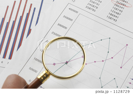 売り上げグラフ 1128729