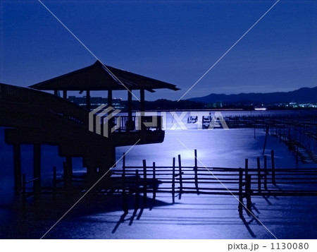 浜名湖弁天島浮見堂夜景 1130080