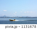 琵琶湖、走るボート 1131678