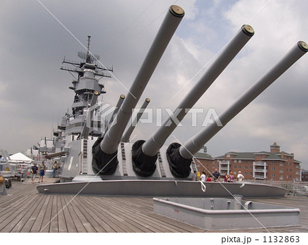 戦艦ウィスコンシン　上甲板 1132863