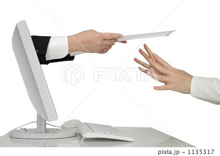 インターネットビジネスイメージ　断る 1135317