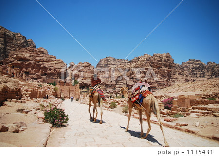 世界遺産ぺトラ遺跡 世界遺産ぺトラ遺跡 1135431