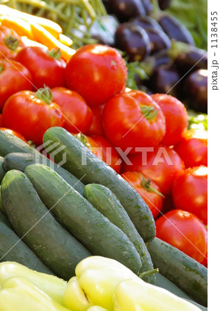 新鮮な夏野菜 新鮮な夏野菜 1138455
