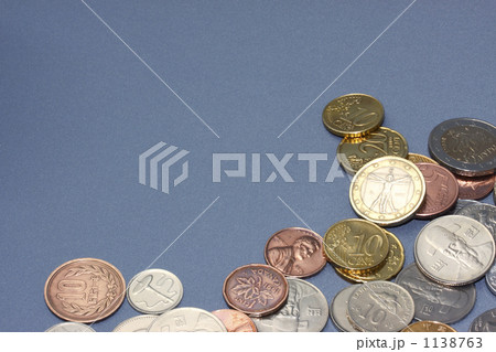 いろいろな国のコイン いろいろな国のコイン 1138763