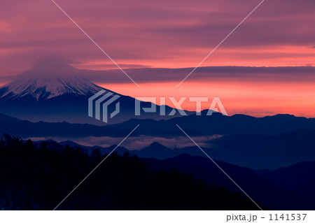 菩薩峠からの富士山遠景 1141537