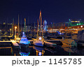 冬の夜―小樽ヨットハーバー 1145785