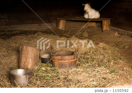 田舎の家畜小屋 田舎の家畜小屋 1150592