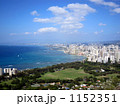 ダイヤモンドヘッドから見たワイキキビーチ 1152351