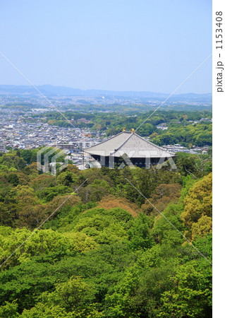 若草山から奈良・東大寺方面を望む 1153408