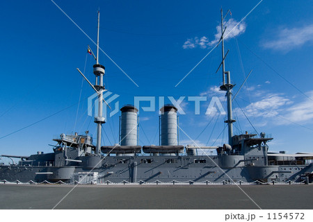 戦艦三笠の側面 戦艦三笠の側面 1154572