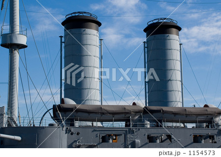 戦艦三笠の煙突 1154573