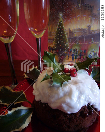 英国のクリスマスプディング 1159198