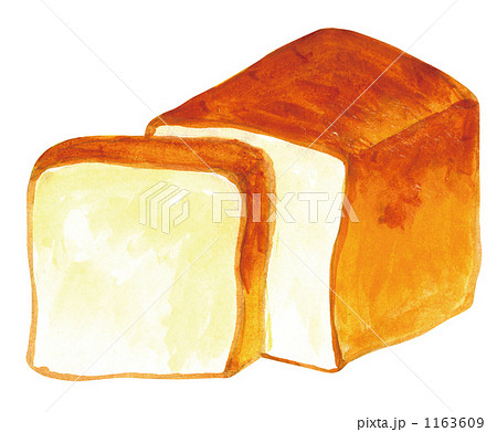 食パンのイラスト素材 1163609 Pixta