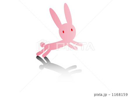 ピンクのうさぎ 1168159