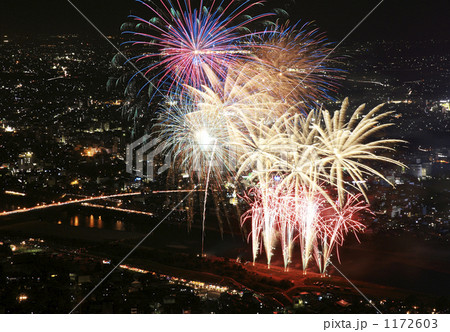 【岐阜県】長良川の花火 1172603