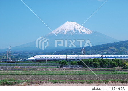 新幹線と富士山(700系) 新幹線と富士山(700系) 1174998