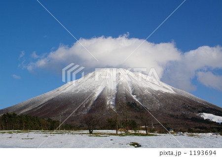 冠雪の伯耆富士 冠雪の伯耆富士 1193694