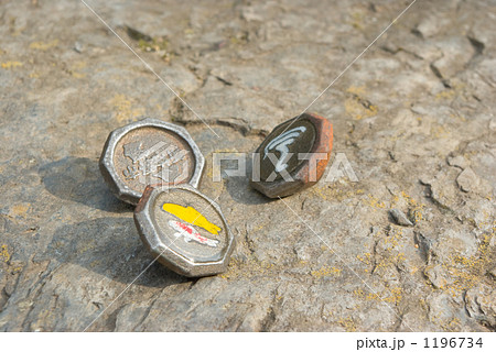 ベーゴマ遊び 1196734