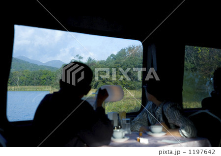 寝台特急北斗星にて大沼公園の車窓 1197642