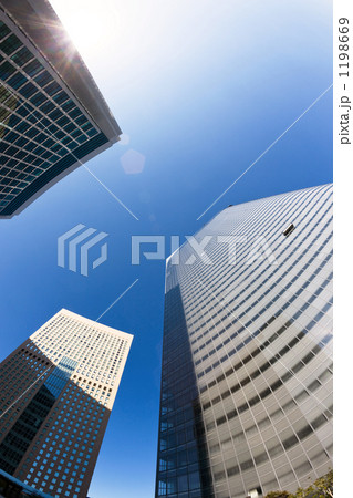 汐留のオフィスビル街 汐留のオフィスビル街 1198669