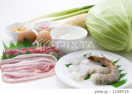 お好み焼き素材オンパレ 1199419