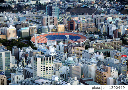 横浜スタジアム　俯瞰 1200449