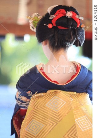 舞妓後姿 舞妓後姿 1204110