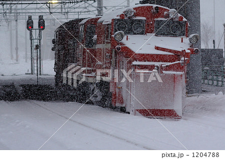 小樽築港駅のＤＥ１５除雪車 1204788