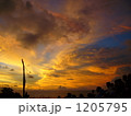 ウルワトゥ寺院からの夕焼 1205795