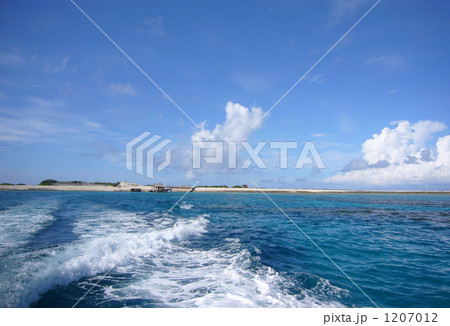 海 水しぶきの写真素材