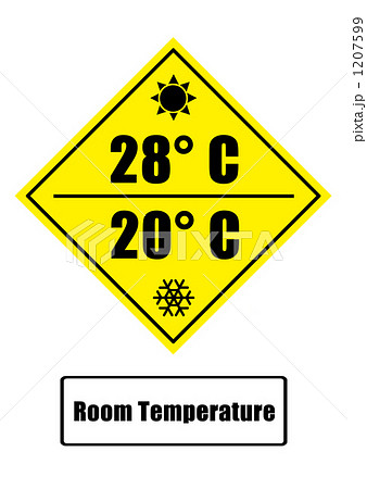 冷暖推奨温度エコマークイラスト 1207599