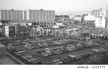 昭和の風景 新松戸 昭和58年の写真素材